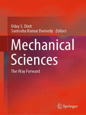 cover image of Mechanical Sciences